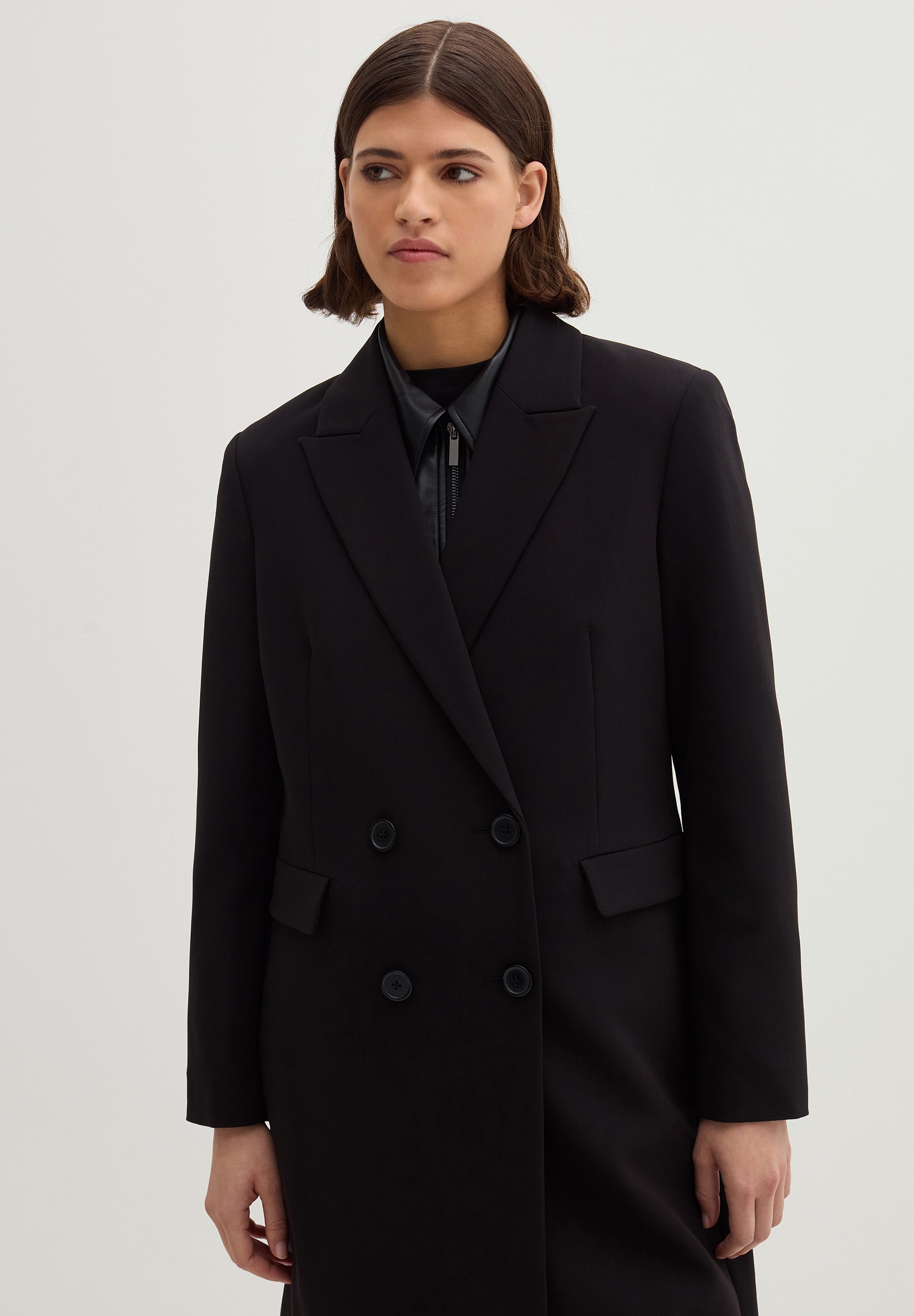 Stefanel mantel schwarz Outlet